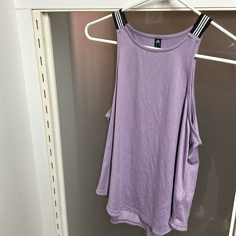 Light purple Adidas top